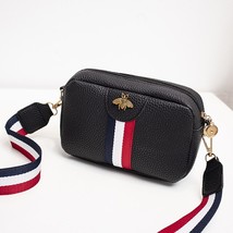 Famous Brand Fashion Women Composite Messenger Bag Bee Diamonds Panelled Leather - £17.40 GBP