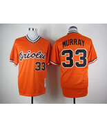 Orioles #33 Eddie Murray Jersey Old Style Uniform Orange - $45.00