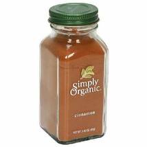 Simply Organic Cinnamon Ground ORGANIC 2.45 oz. Bottle - £9.59 GBP