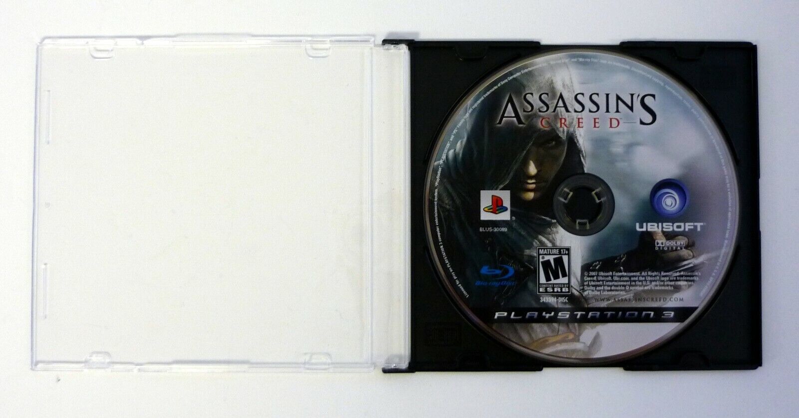 Assassin&#39;s Creed Authentic Sony PlayStation 3 PS3 Game Disc &amp; Case 2007 - $2.22