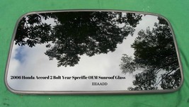 2006 HONDA ACCORD SEDAN OEM YEAR SPECIFIC SUNROOF GLASS 2 BOLT DESIGN FR... - $175.00