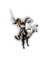 Attack on Titan Commander Erwin Sticker Vinyl Decal Precision Cut Waterp... - $4.50+
