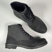 Joe&#39;s Jeans Twist Cappy Toe Vegan Leather Boots Sz 12 JOE18016A-2 New - £30.24 GBP