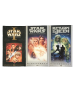 Star Wars VHS Tapes Lot of 3 STAR WARS, RETURN OF THE JEDI, THE PHANTOM ... - £12.13 GBP