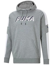 Puma Men&#39;s Modern Sports Hoodie in Med Grey Heather-Size Small - £31.30 GBP