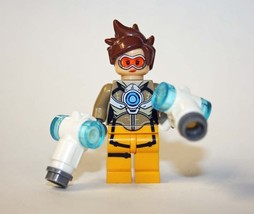 Minifigure Tracer Overwatch Video Game Custom Toy - £3.88 GBP