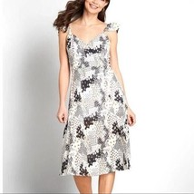 ModCloth Black White Midi Dress NWT Small - $28.70