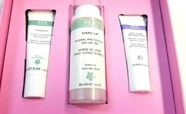 REN Clean Skincare Evercalm Globaly Protection Day Cream 1.7 oz set 72$ value - £4.73 GBP