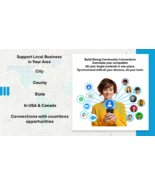 10k contact list for local Consumer Caledonia Kent Michigan USA - $13.76 CAD