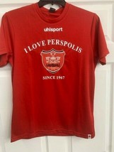 Perspolis FC Fan Jersey, I LOVE PERSPOLIS, Red , Size: Medium - £31.57 GBP