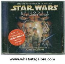 Star Wars soundtrack CD EPISODE I Phantom Menace - £5.47 GBP