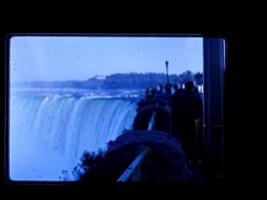 Niagara Falls 1960&#39;s Waterfall Canada USA Found Slide Photo Kodachrome - £6.70 GBP