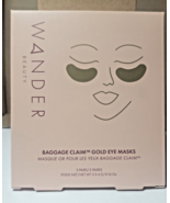 Wander Beauty - Baggage Claim Gold Eye Masks - 3 Pairs - $218.37 MXN