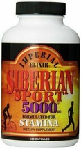 Imperial Elixir Siberian Sport, 5000 mg, 180 Capsules - £26.77 GBP