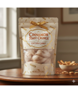 Gourmet Cinnamon Toast Artisan Cotton Candy – 1.2 oz Hand-Spun Cloud Pou... - $15.99
