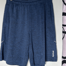 Reebok shorts heather dark blue two pocket size L - £10.02 GBP