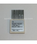 16X231 16X257 DBX1 Sewing Machine Needles Singer Brother Consew size 125/20 - $10.86 CAD