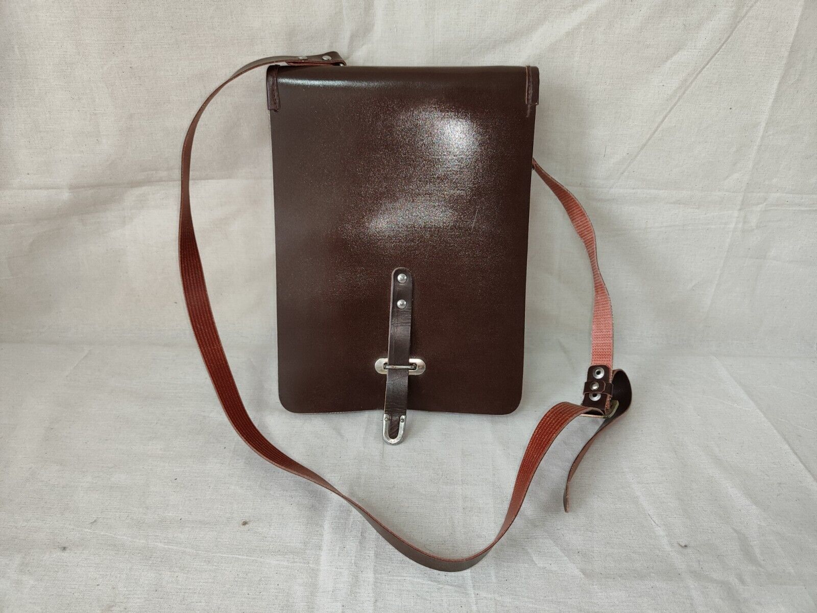 USSR Soviet Russian Army Officer SERGEANT Shoulder Document Map Leather ... - $44.18