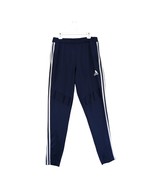 Adidas Men&#39;s M Clima Cool Athletic Pants, Blue White Striped Retro Gym V... - $34.19 CAD