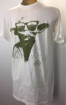 Star Wars Men White Short Sleeves 100% Cotton T-Shirts  M/M - $14.84