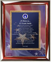 Air Force Wall Frame USAF Military Gifts Airman Soldier Navy Army Marine Photo - £103.90 GBP