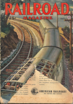 Railroad Magazine - October 1945 - Grand Trunk, Chesapeake &amp; Ohio, Union Pacific - £2.39 GBP