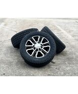 2001-2010 Chevy Silverado 2500 Black &amp; Machine 20&quot; 8-165 Wheels 265/60R2... - $3,090.86 CAD