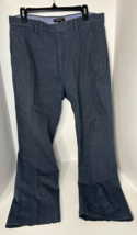 Banana Republic Chino Pants Mens 34x32 Blue Straight Fit Casual Pants - $32.24 CAD