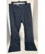 Banana Republic Chino Pants Mens 34x32 Blue Straight Fit Casual Pants - $32.31 CAD