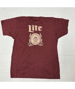Vintage 1982 T Shirt Miller Lite United Way Fun Run Large Single Stitch 80s - $283.09 MXN