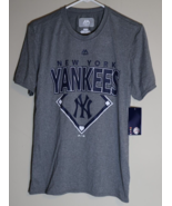 Majestic Men&#39;s New York Yankee MLB Baseball Short Sleeve T-Shirt Choose ... - $8.99