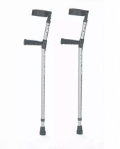 Pair of Double Adjustable Combi Crutch Pair TruLife SMM500M 191 kg / 30 stone - £19.67 GBP