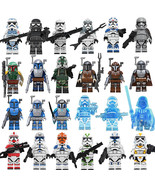 24Pcs Star Wars Minifigures Coruscant Clone Troopers The Mandalorian Min... - $32.99