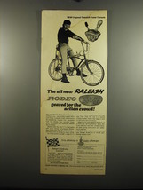 1967 Raleigh Rodeo 3+2 Bicycle Ad - Geared for the action crowd - $18.49