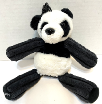 Scentsy Buddy Shu Shu Panda Plush Stuffed Animal Black White Clip 7 in - £8.35 GBP