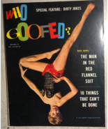WHO GOOFED? vintage parody &amp; humor magazine March 1956 cartoons etc. - $457.92 MXN
