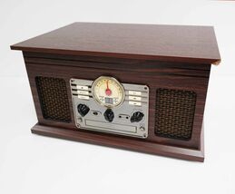 Victrola VTA-200B-ESP 6-in-1 Bluetooth Turntable - Espresso image 2