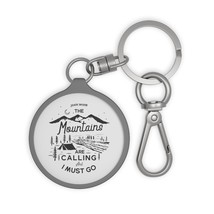 Personalised Mountain Adventure Keyring, Customised Campervan Keychain, ... - $18.54