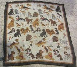 women’s scarf various dog - poodles - German Shepard and more - £14.37 GBP