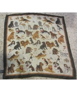 women’s scarf various dog - poodles - German Shepard and more - £14.08 GBP