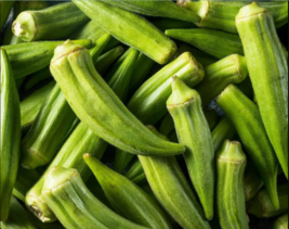 50 Clemson Spineless Okra Seeds Summer Vegetable Garden Culinary - £3.91 GBP