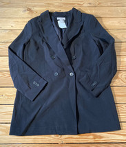 H&amp;M NWT Women’s blazer suit jacket size S black HG - £19.36 GBP