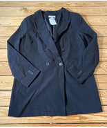 H&amp;M NWT Women’s blazer suit jacket size S black HG - £19.39 GBP