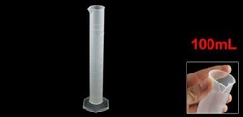 Uxcell Chemistry Liquid Measuring Tool, Plastic Graduated Cylinder 100mL... - $6.99