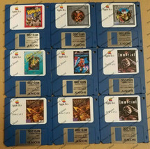 Apple IIgs Vintage Game Pack #5 *Comes on New Double Density Disks* - $31.89
