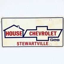 License Plate HOUSE CHEVROLET - £14.78 GBP