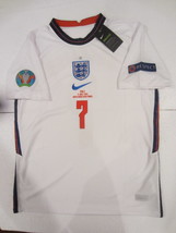 Jack Grealish England 20/21 Euro Final Stadium White Home Soccer Jersey ... - $70.00
