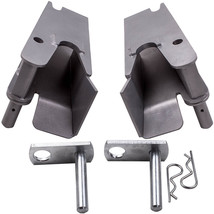 Pair Receiver Set for Western Snow Plows Blades 67858 67859 42496 42497 - £90.81 GBP