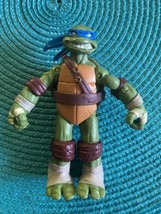 2012 Leonardo Leo Teenage Mutant Ninja Turtles TMNT Viacom Action Figure 4.5&quot; - £4.70 GBP