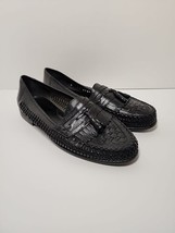 Nunn Bush Mohican Weave Mens Size 11.5 M Slip On Tassel Dress Loafer Shoes - £17.01 GBP